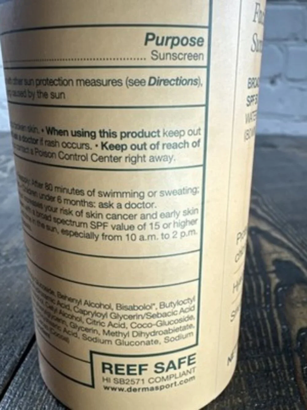 Dermasport SPF 50 Facial Sunscreen Lotion‎ Broad Spectrum 80 Min Water Resistant